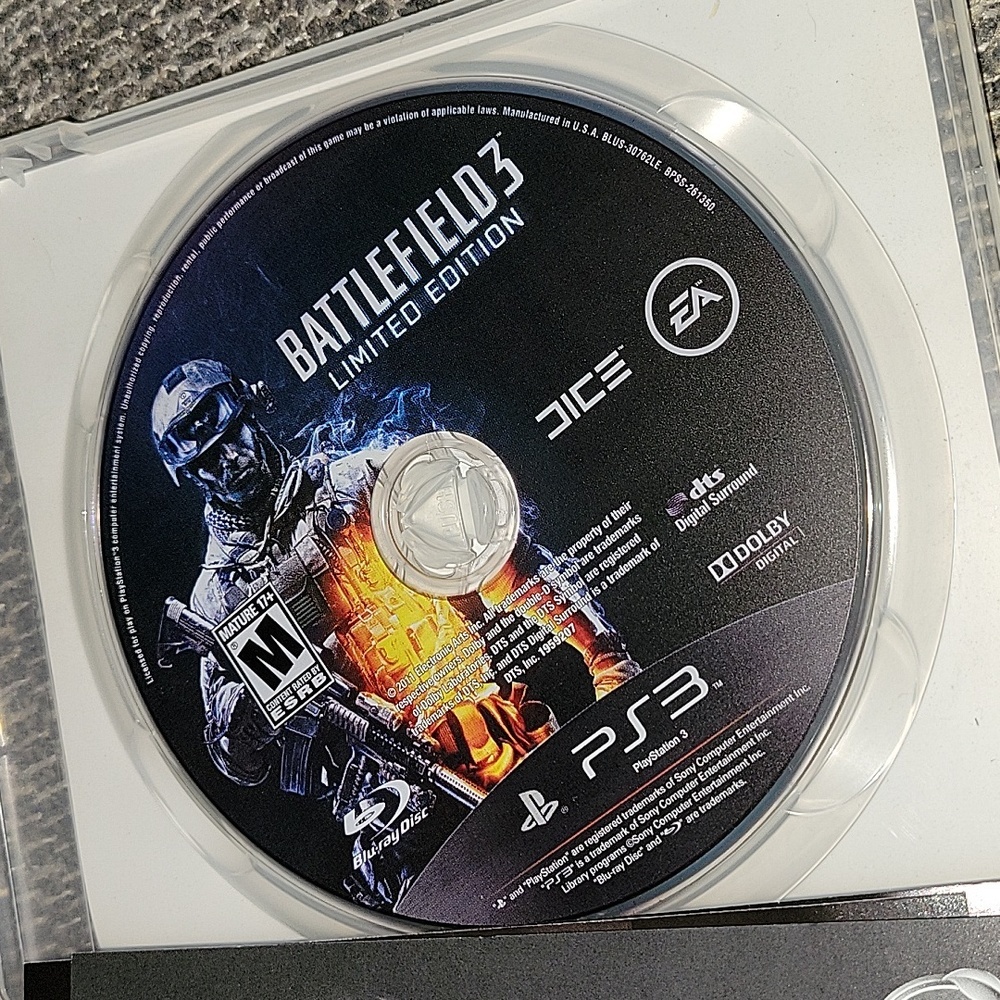 PS 3 GAMES COD MW3 BATTLEFIELD 3 LIMITED EDITION Video Games - Picture 5 of 12